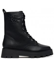 Botki DKNY czarne damskie 