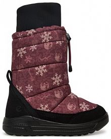 Śniegowce ECCO bordowy dziecięce 