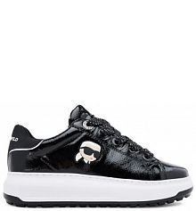 Sneakersy KARL LAGERFELD czarne damskie 