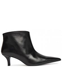 Botki na szpilce Patrizia Pepe czarne 