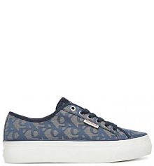 Sneakersy Calvin Klein Jeans granatowe damskie 