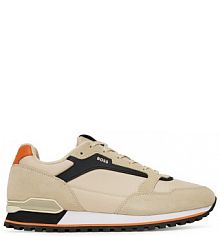 Sneakersy BOSS beżowe męskie 