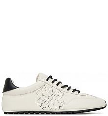 Sneakersy Tory Burch écru damskie 