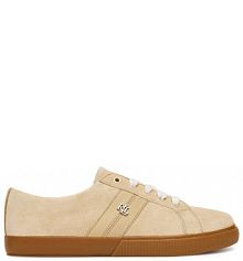 Sneakersy LAUREN RALPH LAUREN beżowe damskie 