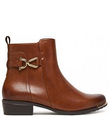 Botki Caprice brązowe damskie 