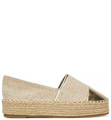 Espadryle DeeZee złote damskie 