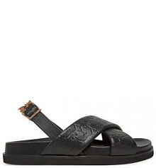 Sandały Patrizia Pepe czarne damskie 