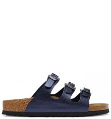 Klapki Birkenstock granatowe damskie 
