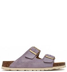 Klapki Dr. Brinkmann fioletowe damskie 