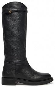 Kozaki Pollini czarne damskie 