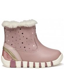 Kozaki Geox różowe dziecięce 