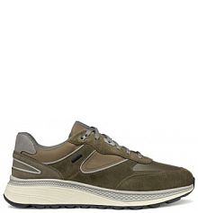 Sneakersy Geox khaki męskie 