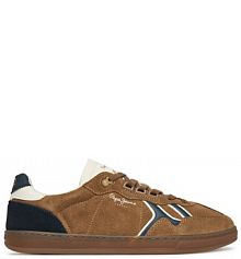 Sneakersy Pepe Jeans brązowe męskie 