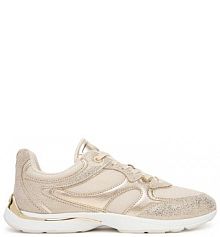 Sneakersy MICHAEL Michael Kors écru damskie 