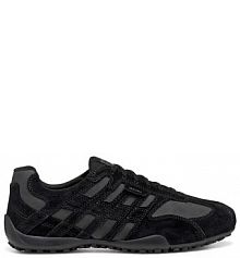 Sneakersy Geox czarne męskie 