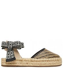 Espadryle Coccinelle beżowe damskie 