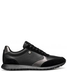 Sneakersy Geox czarne damskie 