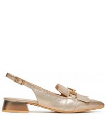 Sandały Hispanitas złote damskie 