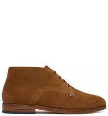 Trzewiki Tommy Hilfiger brązowe męskie 