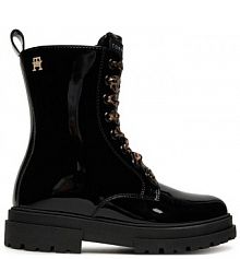 Trzewiki Tommy Hilfiger czarne dziecięce 