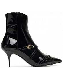 Botki na szpilce LOVE MOSCHINO czarne 