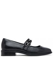 Baleriny Tamaris czarne damskie 