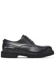 Półbuty KARL LAGERFELD czarne męskie 
