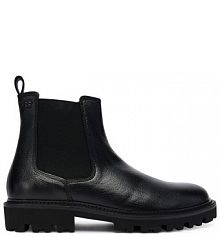 Sztyblety BOSS czarne męskie 