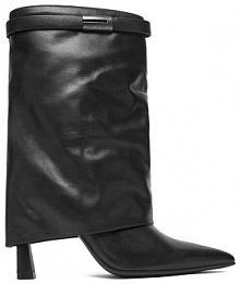 Botki na szpilce Eva Minge czarne 