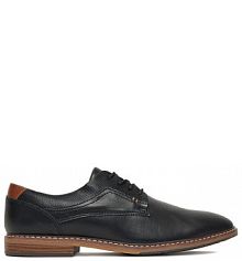 Półbuty wizytowe Lanetti czarne męskie 