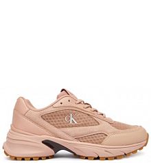 Sneakersy Calvin Klein pomarańczowe damskie 