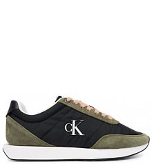 Sneakersy Calvin Klein czarne damskie 