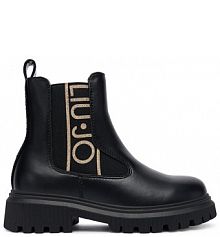 Botki Liu Jo czarne dziecięce 