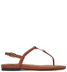 Sandały Patrizia Pepe brązowe damskie 