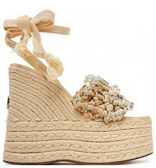 Espadryle Naked Wolfe beżowe damskie 