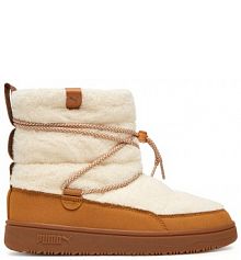 Śniegowce Puma écru damskie 