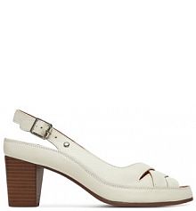 Sandały na słupku Pikolinos białe 