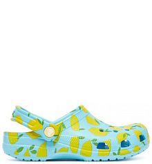 Klapki Crocs niebieskie damskie 