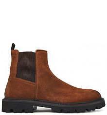 Sztyblety BOSS brązowe męskie 