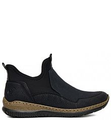 Półbuty Rieker czarne damskie 