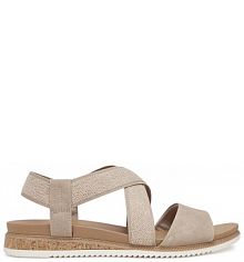 Sandały Skechers beżowe damskie 