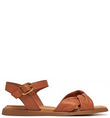 Sandały Unisa brązowe damskie 