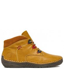 Botki Rieker żółte damskie 