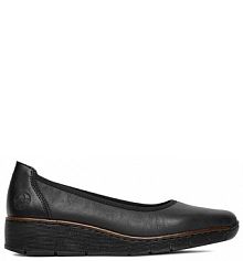 Półbuty Rieker czarne damskie 