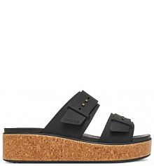 Klapki Crocs czarne damskie 