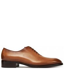 Półbuty wizytowe BOSS brązowe męskie 