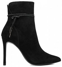 Botki na szpilce Eva Minge czarne 