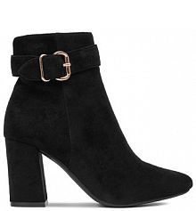 Botki na słupku DeeZee czarne 