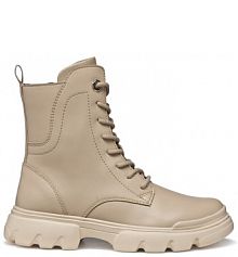 Kozaki Geox beżowe dziecięce 