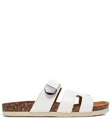 Klapki Lasocki białe damskie 